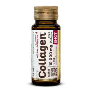 Olimp Labs Collagen Shot 10 000 mg suplement diety smak wiśniowo-jabłkowy 25ml