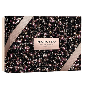 Narciso Rodriguez Narciso Poudree zestaw woda perfumowana spray 50ml + balsam do ciała 50ml + żel pod prysznic 50ml
