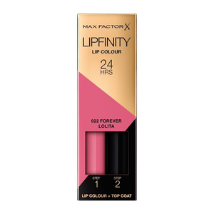 Max Factor Lipfinity Lip Colour dwufazowa pomadka w płynie o długotrwałym efekcie 022 Forever Lolita