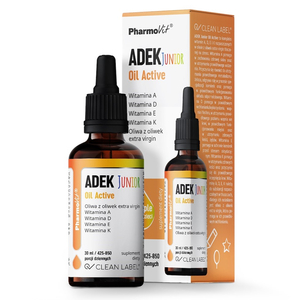 Pharmovit ADEK Junior Oil Active suplement diety w kroplach 30ml