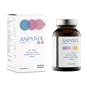 Norsa Pharma Anpyrol KPU/HPU suplement diety 60 kapsułek