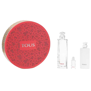 Tous Woman zestaw woda toaletowa spray 90ml + woda toaletowa 4.5ml + balsam do ciała 100ml