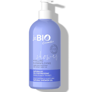 beBIO Hyaluro bioNawilżanie naturalny żel pod prysznic 350ml