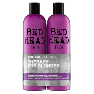 Tigi Therapy For Blondes zestaw szampon do włosów blond 750ml + odżywka do włosów blond 750ml