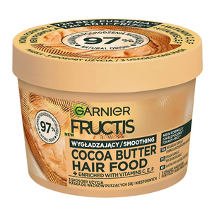 Garnier Fructis Cocoa Butter Hair Food wygładzająca maska do włosów puszących się i niesfornych 400ml