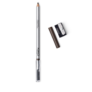 KIKO Milano Precision Eyebrow Pencil kredka do brwi z grzebykiem 01 Blackhaired 0.55g