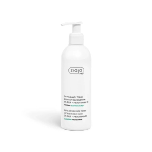 Ziaja PRO Program oczyszczający Eksfoliujący tonik z kwasem glikolowym 5% AHA + prowitamina B5 270 ml