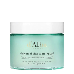 d'Alba Daily Mild Cica Calming Pad - Łagodzące płatki tonizujące 50 szt.