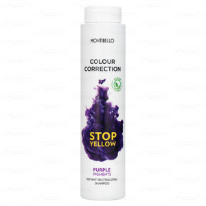 MONTIBELLO Colour Correction Stop Yellow Shampoo szampon neutralizujący żółte odcienie włosów 300ml