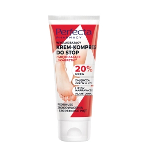 Perfecta Pharmacy wygładzający krem-kompres do stóp zmiękczające skarpetki 80ml