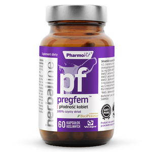 Pharmovit Pregfem płodność kobiet suplement diety 60 kapsułek