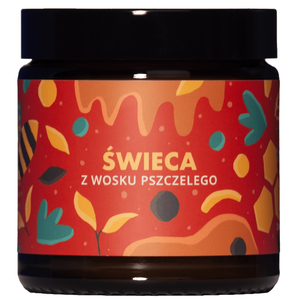 Mglife Świeca z wosku pszczelego 120ml