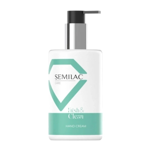 Semilac Care Fresh & Clean Hand Cream - Krem do rąk 250 ml