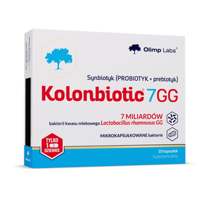 Olimp Labs Kolonbiotic 7GG suplement diety z bakteriami kwasu mlekowego 10 kapsułek