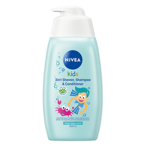Nivea Kids żel do mycia ciała 3w1 o zapachu jabłkowych karmelków 500ml