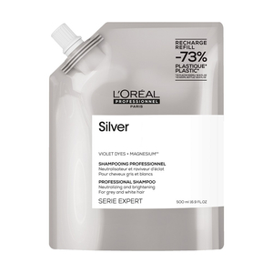 L'Oreal Professionnel Serie Expert Silver szampon do włosów siwych i rozjaśnianych refill 500ml