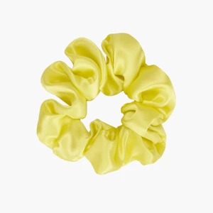 Almania gumka do włosów Scrunchie jedwabna – oliwkowy