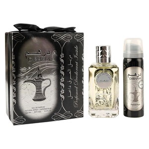 Ard al Zaafaran Dirham zestaw woda perfumowana spray 100ml + dezodorant spray 50ml