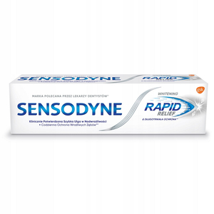 Sensodyne Whitening Rapid Relief wybielająca pasta do zębów wrażliwych 75ml
