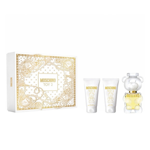 Moschino Toy 2 zestaw woda perfumowana spray 50ml + żel pod prysznic 50ml +  balsam do ciała 50ml