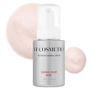 VT Cosmetics Micro Bubble Red Serum Azelaic Acid AHA - mikrobąbelkowe serum z kwasem azelainowym i AHA 70ml