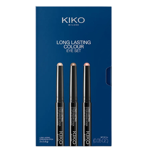 KIKO Milano Long Lasting Colour Eye Set zestaw cieni do powiek w sztyfcie 3x1.6g