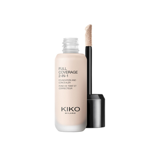 KIKO Milano Full Coverage 2-In-1 Foundation & Concealer mocno kryjący podkład i korektor 2 w 1 NR0 Neutral Rose 25ml