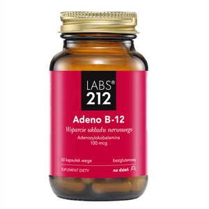 LABS212 Adeno B-12 suplement diety 60 kapsułek