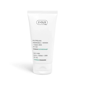 Ziaja PRO Program oczyszczający Multipeeling krzemionka + papaina + kwasy AHA pH 4.0 200 ml