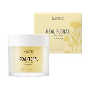 NACIFIC Real Calendula Floral Air Cream - Lekki krem do twarzy z ekstraktem z nagietka 100ml