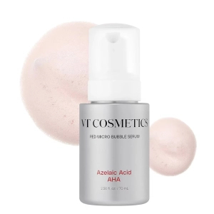 VT Cosmetics Micro Bubble Red Serum Azelaic Acid AHA - mikrobąbelkowe serum z kwasem azelainowym i AHA 70ml