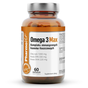 Pharmovit Omega 3 Max suplement diety 60 kapsułek