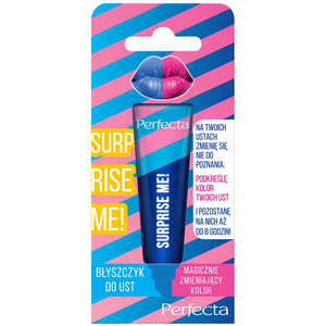 Perfecta Surprise Me! błyszczyk do ust magicznie zmieniający kolor Blue 10g