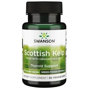 SWANSON Scottish Kelp (Jod) 750 mg 30 kapsułek