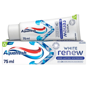 Aquafresh White Renew Long Lasting Whitening pasta do zębów z fluorkiem 75ml