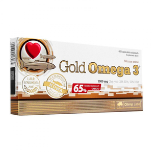 Olimp Labs Gold Omega 3 suplement diety 60 kapsułek miękkich