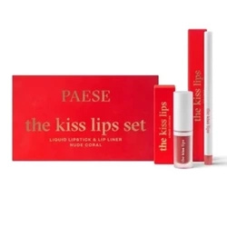 Paese The Kiss Lips Zestaw pomadka i konturówka 02 Nude Coral
