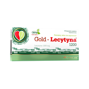 Olimp Labs Gold Lecytyna 1200 suplement diety 60 kapsułek miękkich
