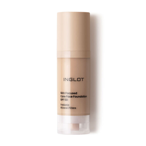 Inglot Pielęgnacyjny podkład do twarzy skin focused spf 50+ 306 medium beige 30ml