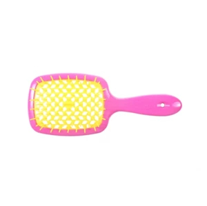 Olivia Garden Szczotka do włosów Aurora Blue + Holiday Brush podróżna szczotka srebrna