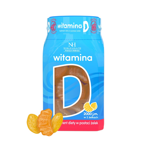 Noble Health Premium Wellness witamina D w żelkach suplement diety 180g