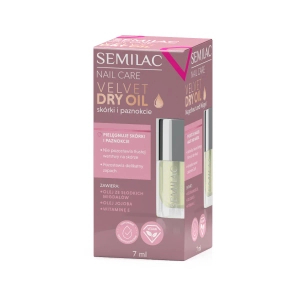 Semilac Suchy olejek do paznokci i do skórek Velvet Dry Oil 7 ml