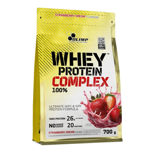 Olimp Sport Nutrition Whey Protein Complex 100% odżywka białkowa Truskawka 700g