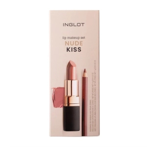 Inglot Zestaw do makijażu ust nude kiss