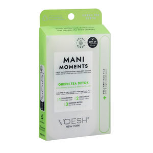 VOESH Mani Moments Duo 2 zestawy do 3-etapowego manicure Green Tea Detox