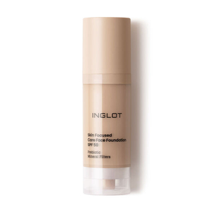 Inglot Pielęgnacyjny podkład do twarzy skin focused spf 50+ 303 porcelain beige 30ml