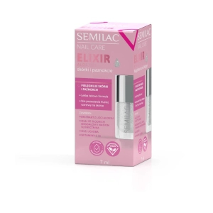 Semilac Żelowy Eliksir do skórek i paznokci z aloesem 7 ml