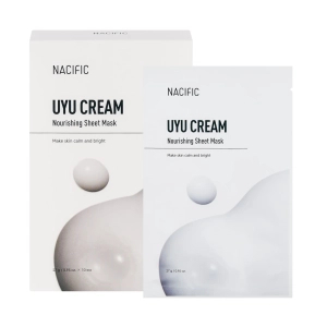 NACIFIC UYU Cream Nourishing Mask Pack - Intensywnie odżywiająca maska w płachcie 10 sztuk