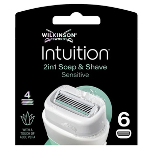 Wilkinson Intuition Sensitive wkłady z 4 ostrzami 6szt