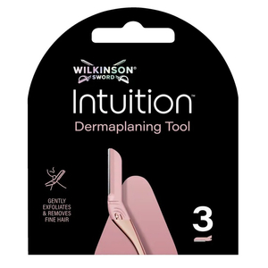 Wilkinson Intuition Dermaplaning Tool wymienne wkłady do profesjonalnego narzędzia do dermaplaningu 3szt.